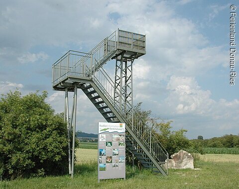 am Denkmalweg bei Höchstädt