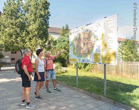 Infotafel am Löpsinger