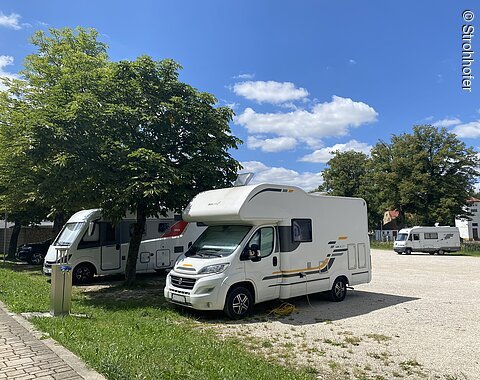 Wohnmobile am Johannisweiher