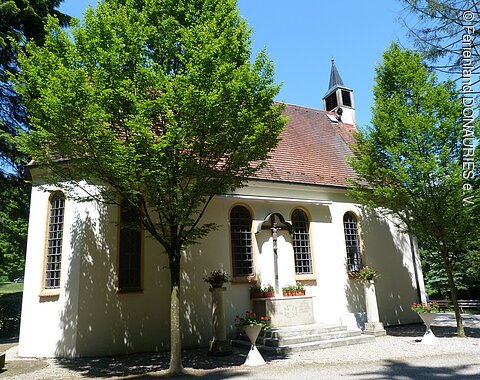 Außenansicht der Gnadenkapelle Maria im Elend