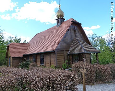 Heidebrünnl bei Kaisheim Blick auf das Heidebrünnl