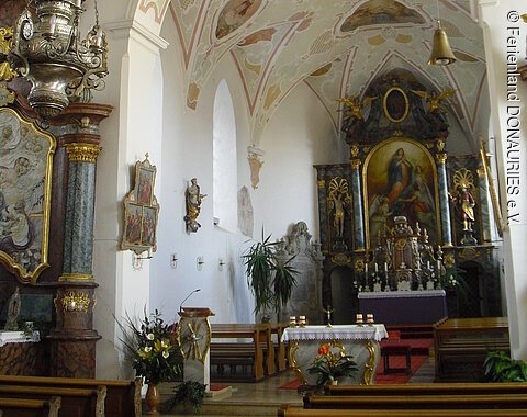 Blick auf den Altarbereich