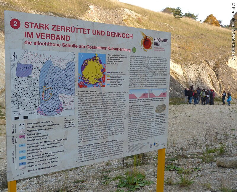 Geotop Kalvarienberg - Ferienland DONAURIES