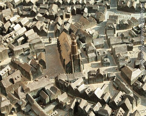 Stadtmodel von Nördlingen Ein Stadtmodel von Nördlingen zum Anfassen