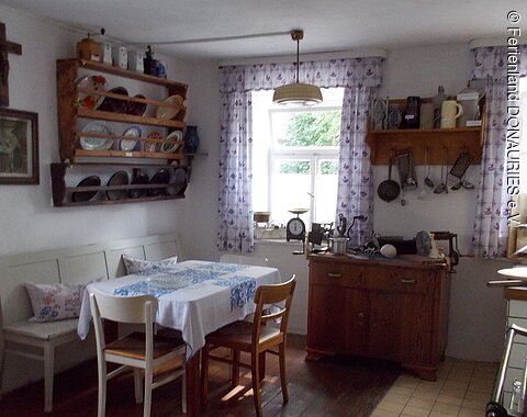 Blick in eine Küche anno dazumal