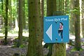 Wegweiser auf dem Trimm-dich-pfad