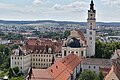 Blick vom Liebfrauenmünster auf die Wallfahrtskirche Heilig Kreuz