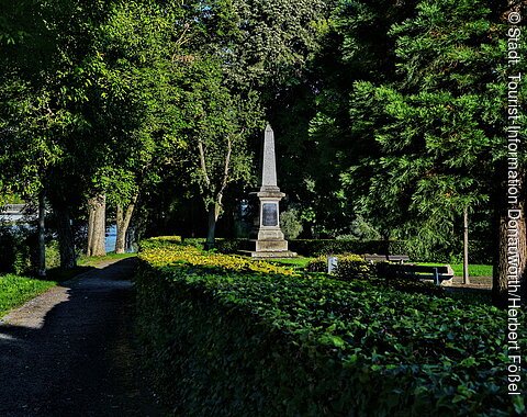 Donauwörth - Parkanlage am Zusammenfluss von Donau und Wörnitz