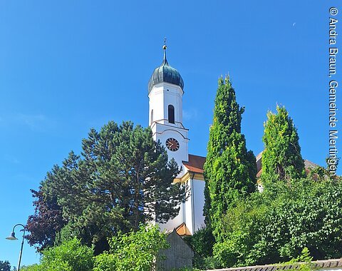St. Vitus Druisheim Kapelle auf einem Hügel