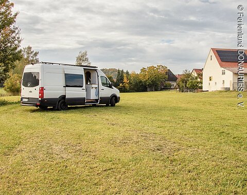 Wohnmobilstellplatz am Donau-Ries-Rand in Untermagerbein