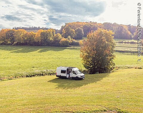 Wohnmobilstellplatz am Donau-Ries-Rand in Untermagerbein
