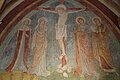 St. Nikolauskirche zu Dornstadt: Kreuzigungsfresko im Chor