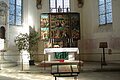 Ehemalige Klosterkirche Auhausen: Hochchor mit Schäufelin-Altar