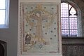 Ehemalige Klosterkirche Auhausen: Wandmalerei im Kirchenschiff mit Darstellung der Hl. Kümmernis