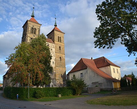 Ehemalige Klosterkirche und Prälatur Auhausen