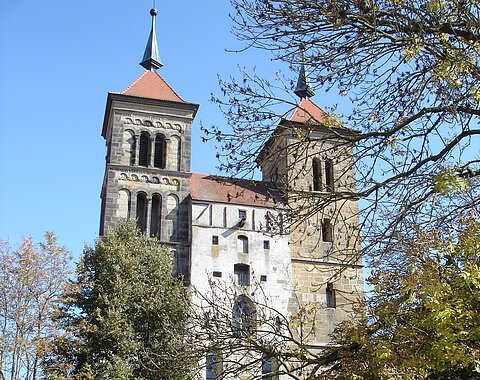 Ehemalige Klosterkirche Auhausen: Westfassade