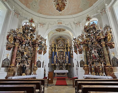 Innenraum Herrgottsruhkapelle