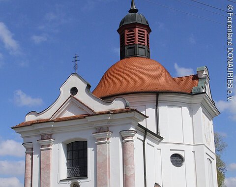 Außenansicht Herrgottsruhkapelle in Oberndorf Außenansicht der Herrgottsruhkapelle