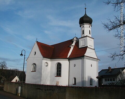 Blick auf die Pfarrkirche St. Margaretha