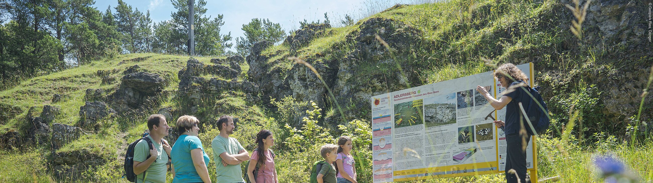 Führung am Adlersberg