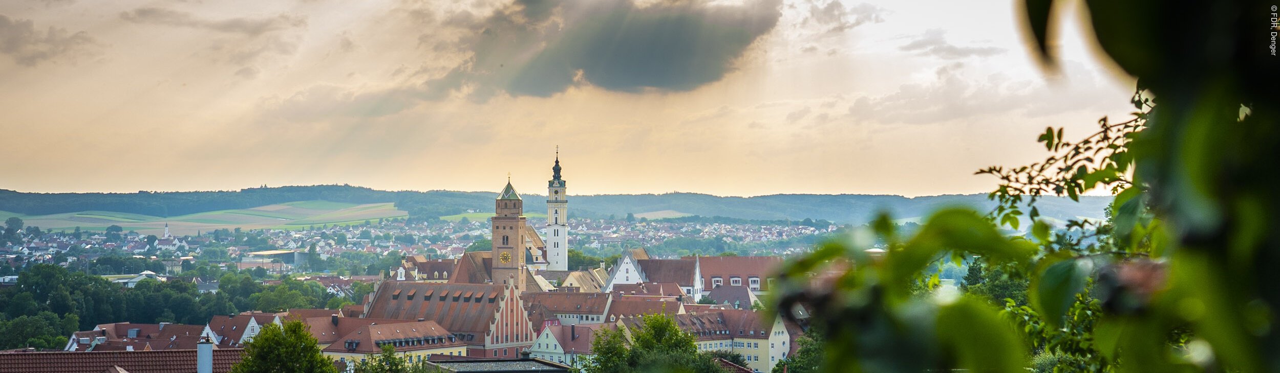 Donauwörth am Abend