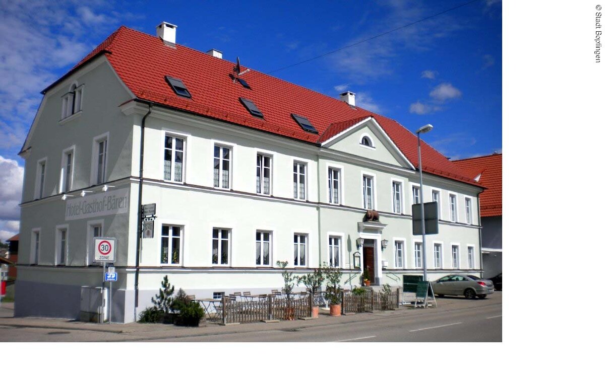 Gasthof Zum Bären, Bopfingen Blick auf den Gasthof Zum Bären in Bopfingen