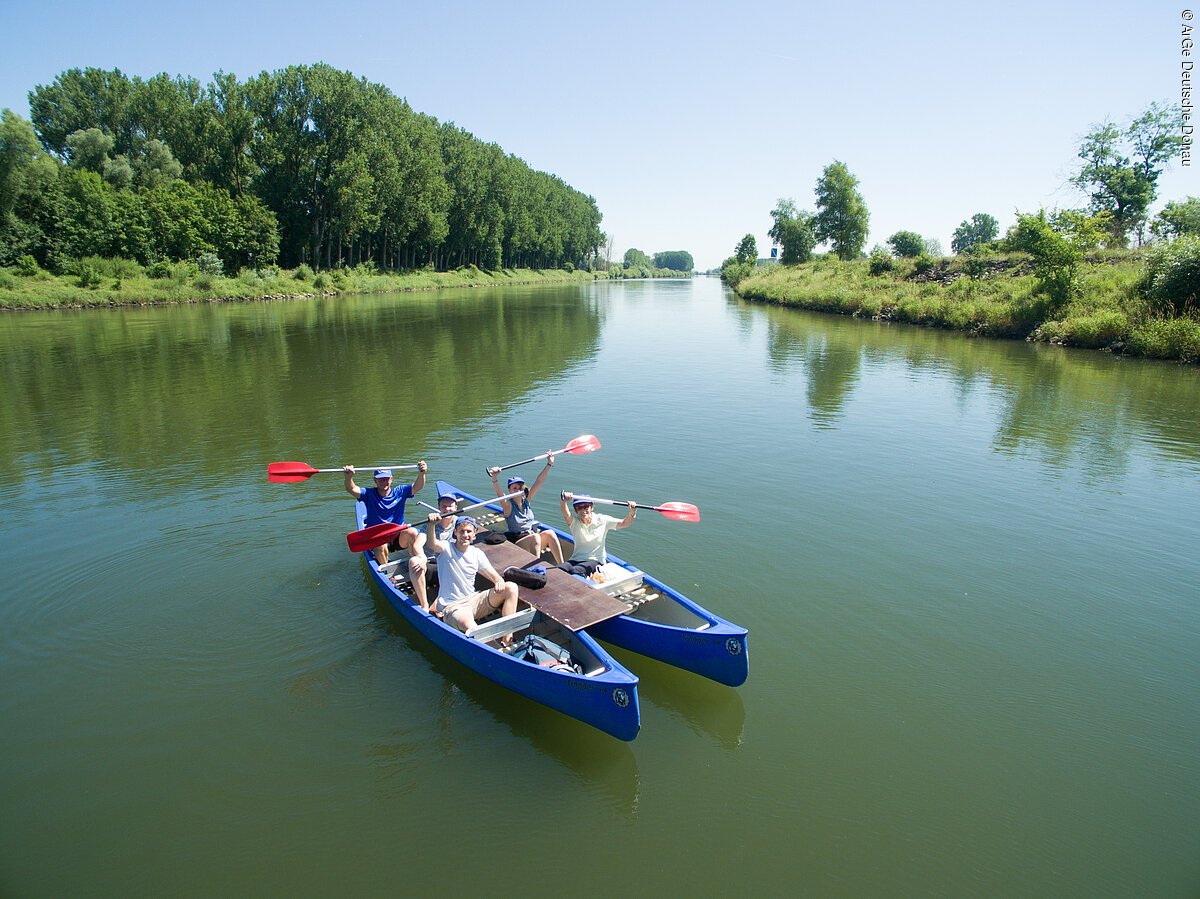 auf der Donau bei Donauwörth