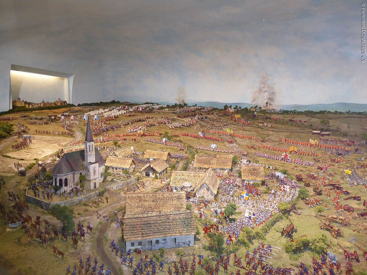 Das große Diorama der Schlacht bei Höchstädt 1704