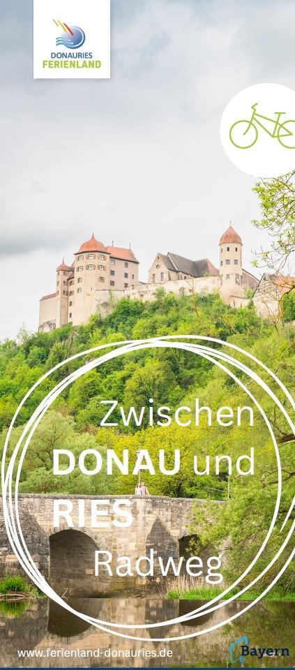 DONAU und Ries Radweg Flyer