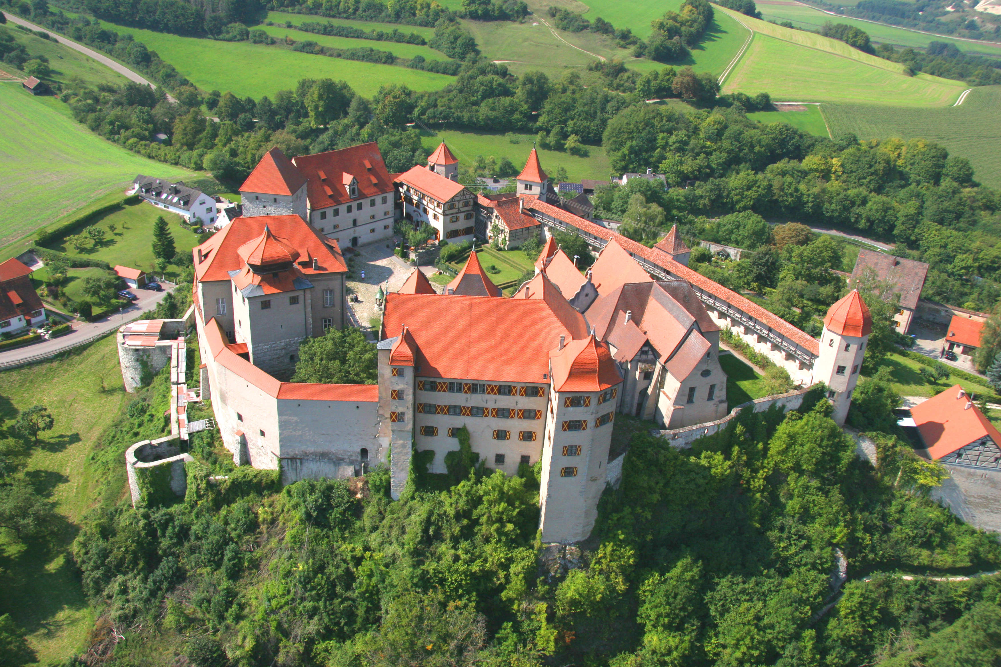 Schloss Harburg Geopark Ries